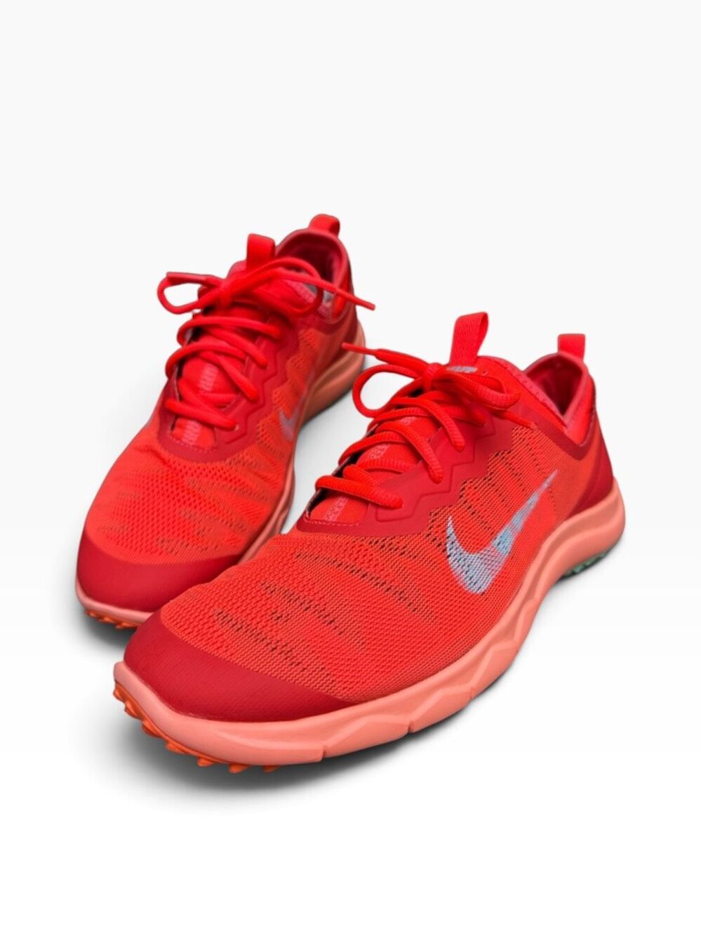 Nike Bermuda Spikeless Golf Shoes Orange Mint Green Women’s Size 7 / 38